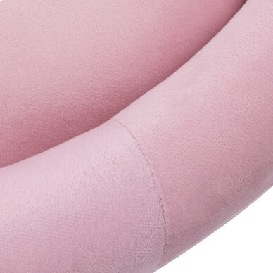 Swivel armchair 4Rico QS-BL12G Velvet Pink 5