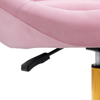 Drehsessel 4Rico QS-BL12G Velvet Pink 7