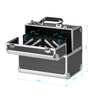 Cosmetics case SC 44 Black 8