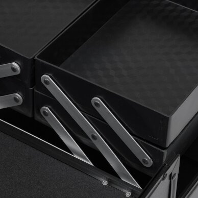 Kosmetikos priemonių lagaminas SC 40 Black 8 Kosmetikos priemonių lagaminas SC 40 Black 8