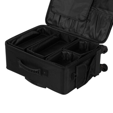 Kosmetikos lagaminėlis ant ratukų Look Black 4 Kosmetikos lagaminėlis ant ratukų Look Black 4