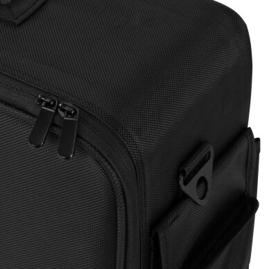 Kosmetikos lagaminėlis ant ratukų Look Black 7 Kosmetikos lagaminėlis ant ratukų Look Black 7