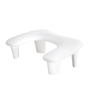 Manicure armrest Momo Croissant White