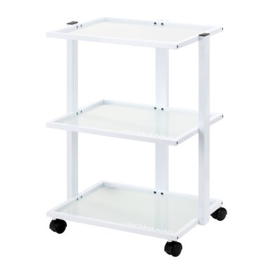 Kosmetologinis vežimėlis Giovanni E40 White