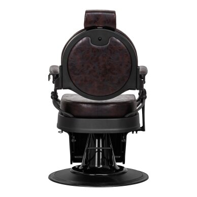 Parturituoli Barber Chair President Brown Black 4 Parturituoli Barber Chair President Brown Black 4