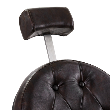 Fotel barberski Barber Chair President Brown Black 13