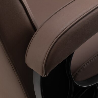 Kirpyklos kėdė Barber Chair Gabbiano Continental Brown 6 Kirpyklos kėdė Barber Chair Gabbiano Continental Brown 6