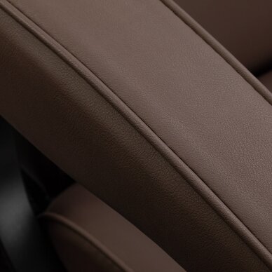 Kirpyklos kėdė Barber Chair Gabbiano Continental Brown 11 Kirpyklos kėdė Barber Chair Gabbiano Continental Brown 11