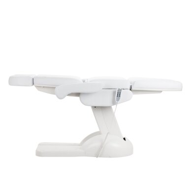 Kosmetologin tuoli Azzurro Lux Electric 3 Motors White 5