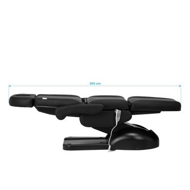 Fotel kosmetyczny Azzurro Lux Electric 3 Motors Black 18