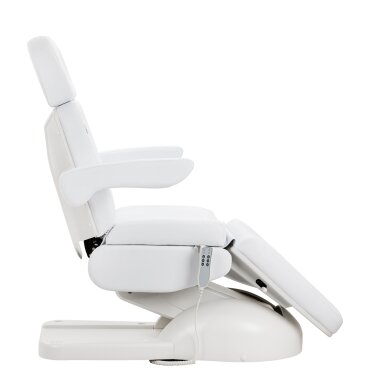 Kosmetologin tuoli Azzurro Lux Pedi Electric 3 Motors White 3