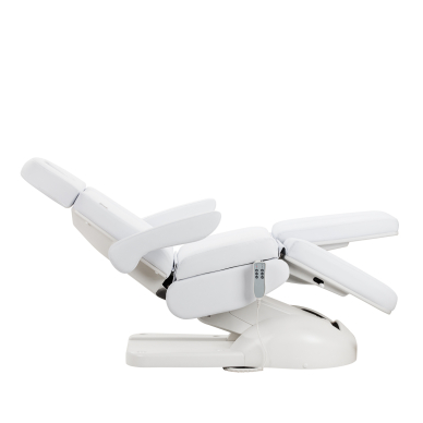 Kosmetoloģijas krēsls Azzurro Lux Pedi Electric 3 Motors White 5