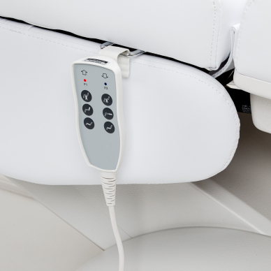 Kosmetologinis krėslas Azzurro Lux Pedi Electric 3 Motors White 16