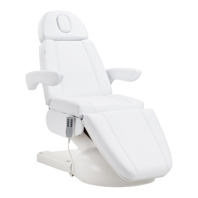 Kosmetoloģijas krēsls Azzurro Lux Electric 4 Motors White