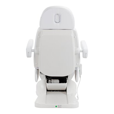 Kosmetologin tuoli Azzurro Lux Electric 5 Motors White 2
