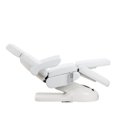 Kosmetologin tuoli Azzurro Lux Electric 5 Motors White 5