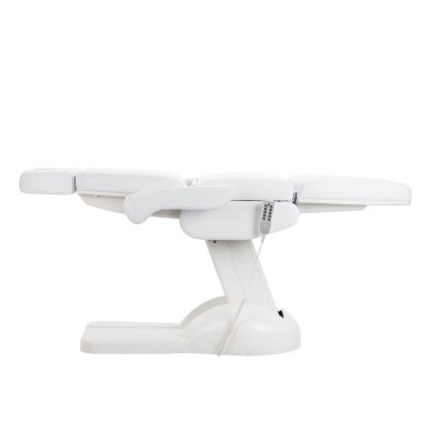 Kosmetologin tuoli Azzurro Lux Electric 5 Motors White 8