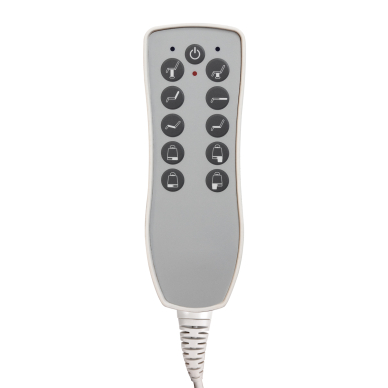 Kosmetoloģijas krēsls Azzurro Lux Electric 5 Motors White 16