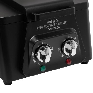 Karšto oro sterilizatorius Professional High Temperature SM-360A Black 4 Karšto oro sterilizatorius Professional High Temperature SM-360A Black 4