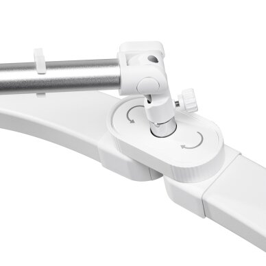 Kosmetologin LED pöytävalaisin manikyyriin Glow FX07 White 5