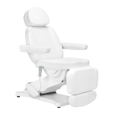 Kosmetologin tuoli Sillon Classic Electric 3 Motors Heating White