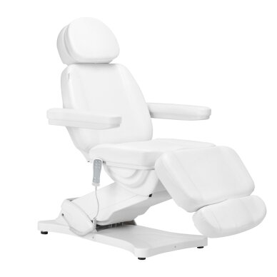 Косметологическое кресло Sillon Classic Electric 3 Motors Heating White 1