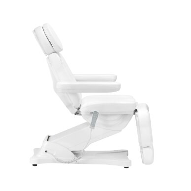 Kosmetoloģijas krēsls Sillon Classic Electric 3 Motors Heating White 3