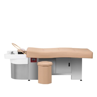 Matu mazgāšanas gulta ar Head SPA funkciju Gabbiano 017B Premium Beige 16 Matu mazgāšanas gulta ar Head SPA funkciju Gabbiano 017B Premium Beige 16