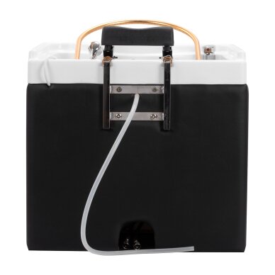 Mobilā izlietne frizētavai Gabbiano Head Spa Black 4