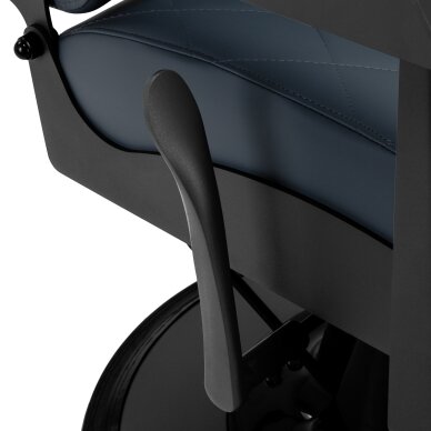Barber krēsls Gabbiano Barber Chair Bruno With Black, Graphite 7