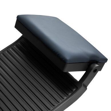 Krzesło fryzjerskie Gabbiano Barber Chair Bruno With Black, Graphite 8 Krzesło fryzjerskie Gabbiano Barber Chair Bruno With Black, Graphite 8