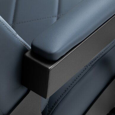 Barber krēsls Gabbiano Barber Chair Bruno With Black, Graphite 16