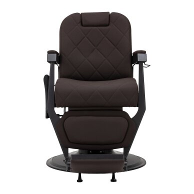 Krzesło fryzjerskie Gabbiano Barber Chair Bruno With Black, Brown 1