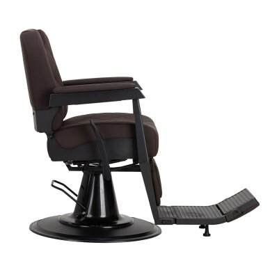 Парикмахерское кресло Gabbiano Barber Chair Bruno With Black, Brown 3 Парикмахерское кресло Gabbiano Barber Chair Bruno With Black, Brown 3