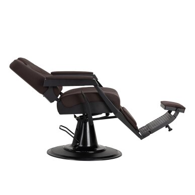 Krzesło fryzjerskie Gabbiano Barber Chair Bruno With Black, Brown 4