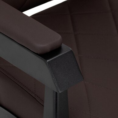 Парикмахерское кресло Gabbiano Barber Chair Bruno With Black, Brown 5 Парикмахерское кресло Gabbiano Barber Chair Bruno With Black, Brown 5