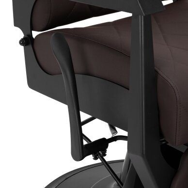 Krzesło fryzjerskie Gabbiano Barber Chair Bruno With Black, Brown 7