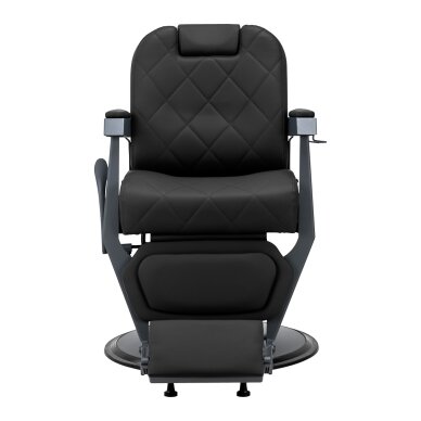 Krzesło fryzjerskie Gabbiano Barber Chair Bruno With Graphite, Black 3