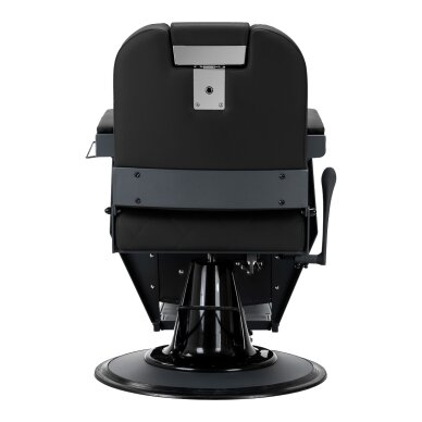 Parturituoli Gabbiano Barber Chair Bruno With Graphite, Black 4