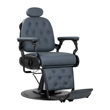 Parturituoli Barber Chair Gabbiano Francesco Grafite Black
