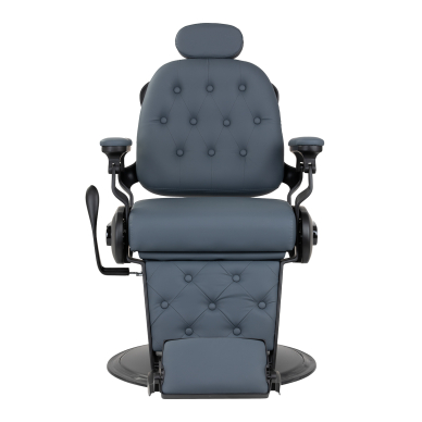 Parturituoli Barber Chair Gabbiano Francesco Grafite Black 1