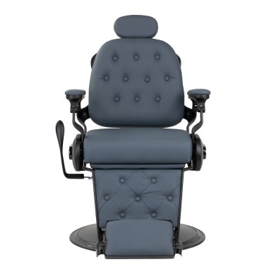 Krzesło fryzjerskie Barber Chair Gabbiano Francesco Grafite Black 1