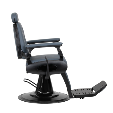 Friseurstuhl Barber Chair Gabbiano Francesco Grafite Black 3