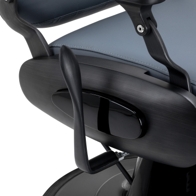 Парикмахерское кресло Barber Chair Gabbiano Francesco Graphite Grey 5