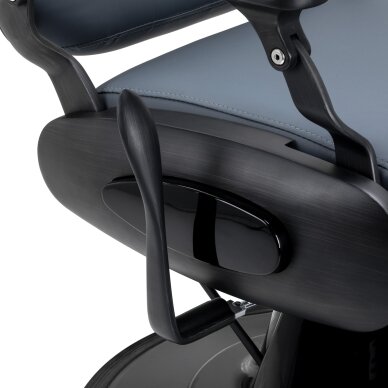Парикмахерское кресло Barber Chair Gabbiano Francesco Graphite Grey 5