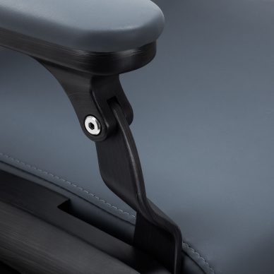 Парикмахерское кресло Barber Chair Gabbiano Francesco Graphite Grey 13