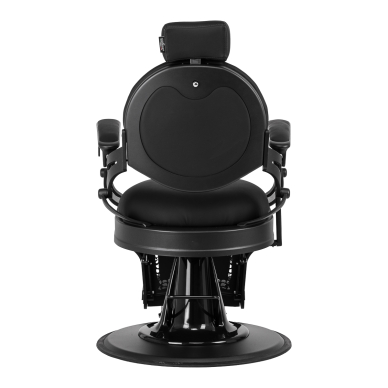 Kirpyklos kėdė Barber Chair Gabbiano Niccolo Black 2