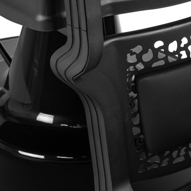Kirpyklos kėdė Barber Chair Gabbiano Niccolo Black 10