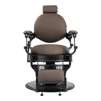 Friseurstuhl Barber Chair Gabbiano Niccolo Brown 1