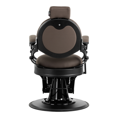 Kirpyklos kėdė Barber Chair Gabbiano Niccolo Brown 2